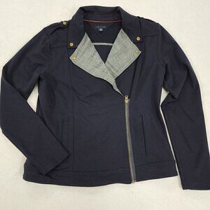 Tommy Hilfiger Blazer Navy Nautical Jacket Long Sleeve Large